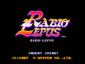 Rabio Lepus (Japan) Title Screen